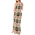 Seamless Pattern Pikake Lei Tank Maxi Dress Floral Squares Pikake - Polynesian Pride