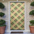 Seamless Pattern Puakenikeni and Kalo Door Cover - Polynesian Pride