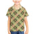 Seamless Pattern Puakenikeni and Kalo Family Matching Mermaid Dress and Hawaiian Shirt - Polynesian Pride