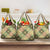 Seamless Pattern Puakenikeni and Kalo Grocery Bag - Polynesian Pride