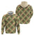 Seamless Pattern Puakenikeni and Kalo Hoodie - Polynesian Pride