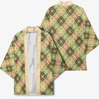 Seamless Pattern Puakenikeni and Kalo Kimono - Polynesian Pride