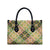 Seamless Pattern Puakenikeni and Kalo Leather Bag - Polynesian Pride