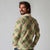 Seamless Pattern Puakenikeni and Kalo Long Sleeve Polo Shirt - Polynesian Pride