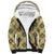 Seamless Pattern Puakenikeni and Kalo Sherpa Hoodie - Polynesian Pride