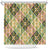 Seamless Pattern Puakenikeni and Kalo Shower Curtain - Polynesian Pride
