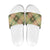 Seamless Pattern Puakenikeni and Kalo Slide Sandals - Polynesian Pride