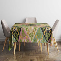 Seamless Pattern Puakenikeni and Kalo Tablecloth - Polynesian Pride