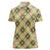 Seamless Pattern Puakenikeni and Kalo Women Polo Shirt - Polynesian Pride