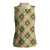Seamless Pattern Puakenikeni and Kalo Women Sleeveless Polo Shirt - Polynesian Pride
