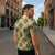 Seamless Pattern Puakenikeni and Kalo Zipper Polo Shirt - Polynesian Pride