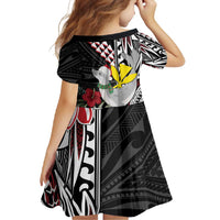 Hawaii Monk Seal Santa Family Matching Tank Maxi Dress and Hawaiian Shirt Hibiscus Kakau Pattern Mele Kalikimaka LT9 - Polynesian Pride