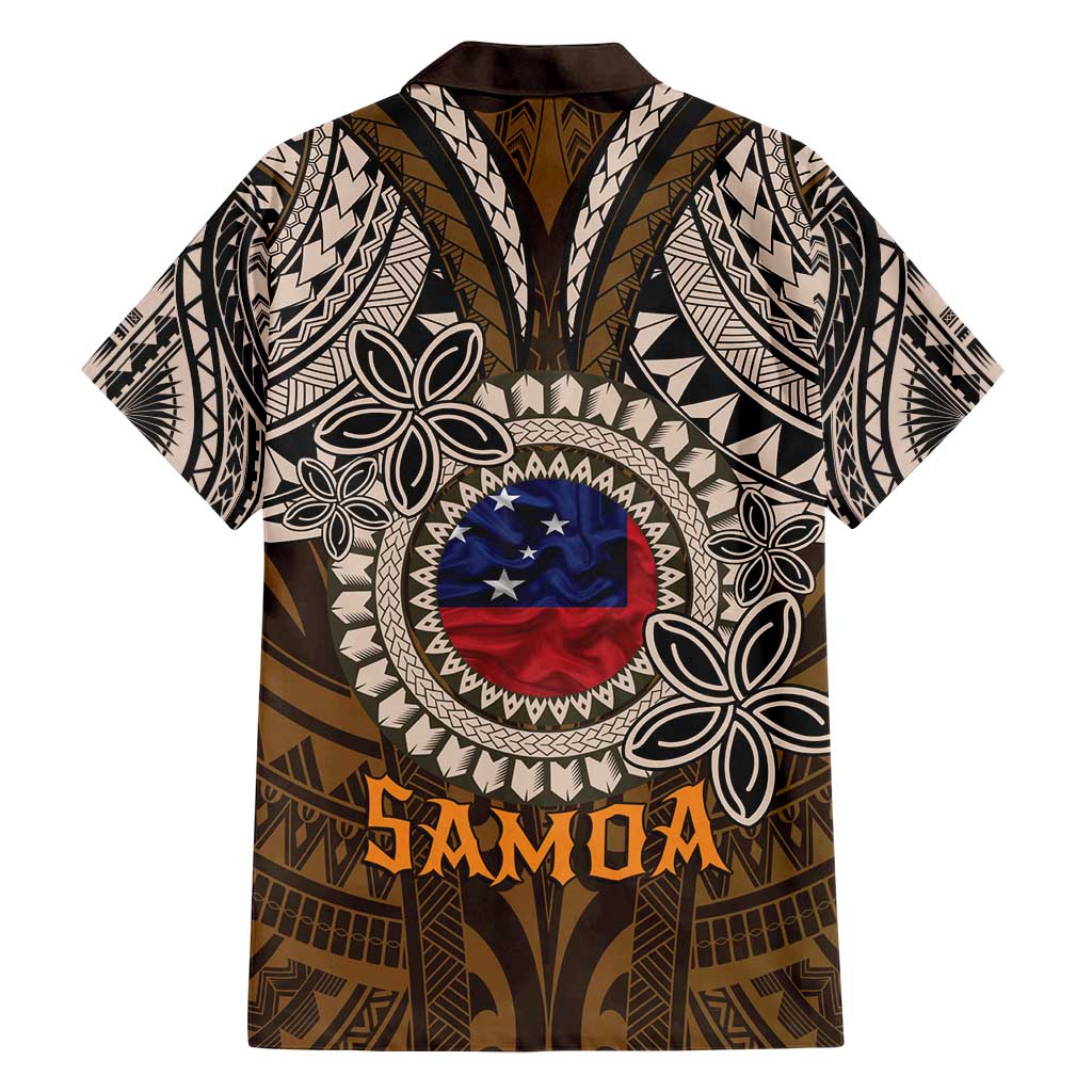 Samoa Warrior Family Matching Long Sleeve Bodycon Dress and Hawaiian Shirt The Mighty Samoan Warrior Spirit
