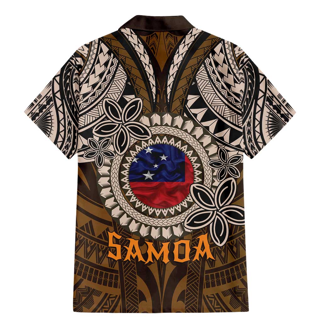 Samoa Warrior Family Matching Mermaid Dress and Hawaiian Shirt The Mighty Samoan Warrior Spirit