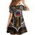 Samoa Warrior Family Matching Tank Maxi Dress and Hawaiian Shirt The Mighty Samoan Warrior Spirit