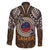 Samoa Warrior Family Matching Tank Maxi Dress and Hawaiian Shirt The Mighty Samoan Warrior Spirit