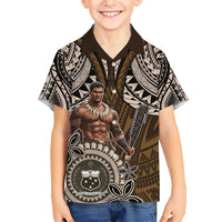 Samoa Warrior Hawaiian Shirt The Mighty Samoan Warrior Spirit