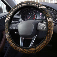Samoa Warrior Steering Wheel Cover The Mighty Samoan Warrior Spirit LT9 - Polynesian Pride