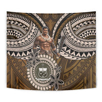 Samoa Warrior Tapestry The Mighty Samoan Warrior Spirit