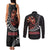 Samoan Pride Polynesian Tribal Warrior Couples Matching Tank Maxi Dress and Long Sleeve Button Shirt 685 Samoa Mo Samoa