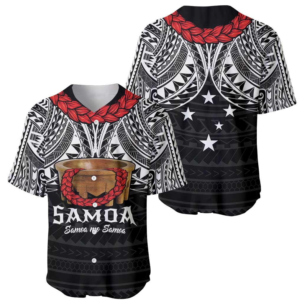 Samoan Tanoa Kava Bowl Ula Fala Baseball Jersey Polynesian Tribal Vibe LT9 - Polynesian Pride
