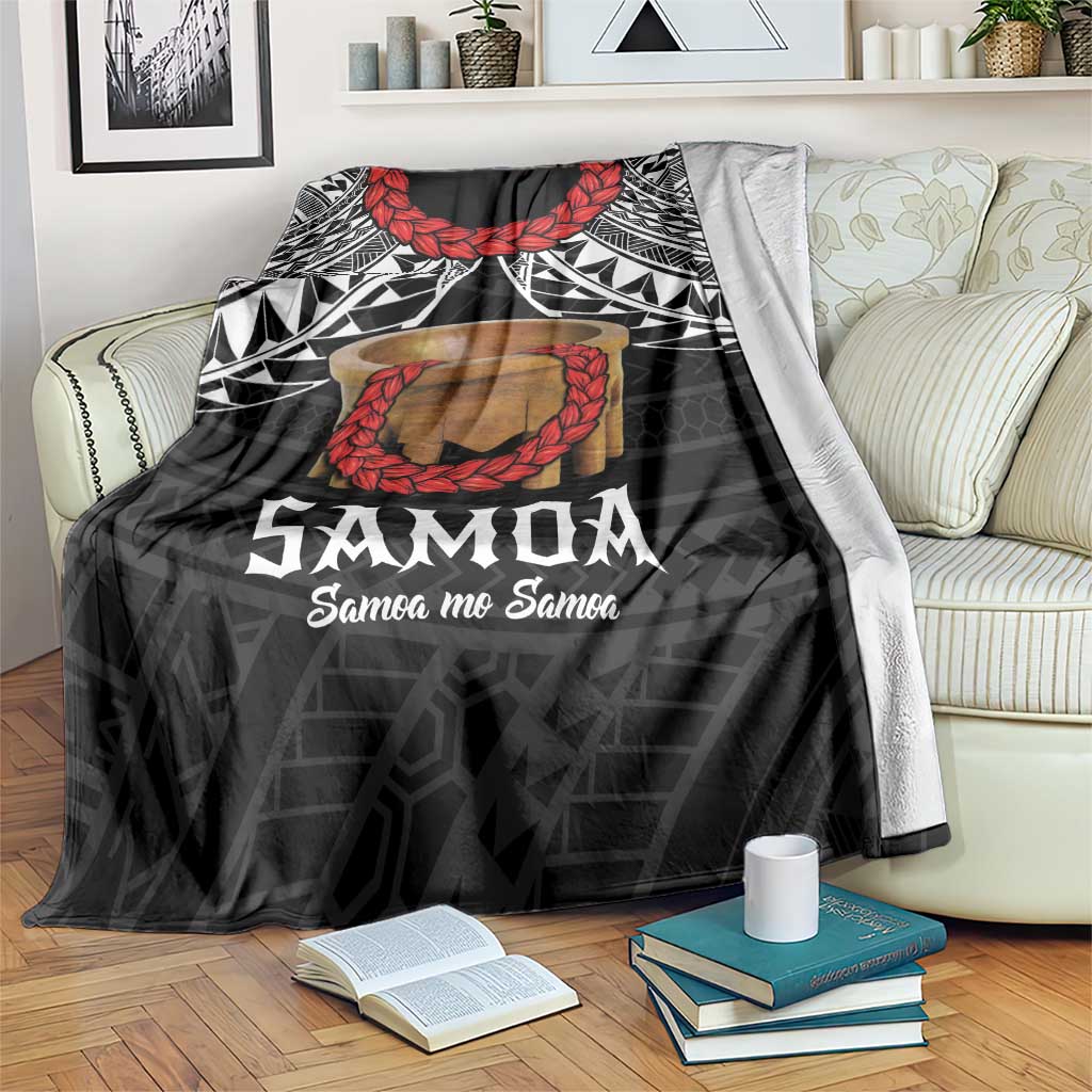 Samoan Tanoa Kava Bowl Ula Fala Blanket Polynesian Tribal Vibe LT9 Brown - Polynesian Pride