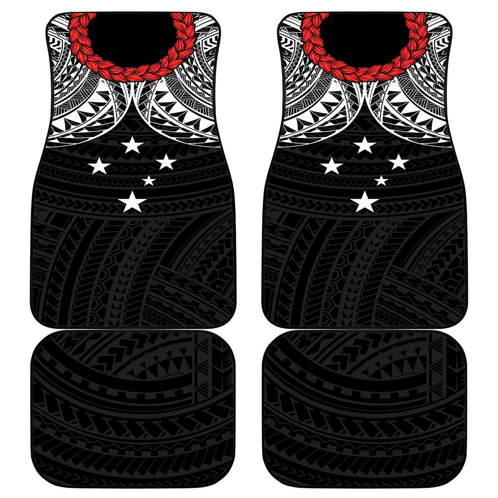 Samoan Tanoa Kava Bowl Ula Fala Car Mats Polynesian Tribal Vibe