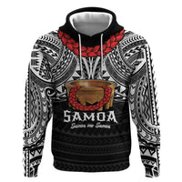 Samoan Tanoa Kava Bowl Ula Fala Hoodie Polynesian Tribal Vibe LT9 Pullover Hoodie Brown - Polynesian Pride