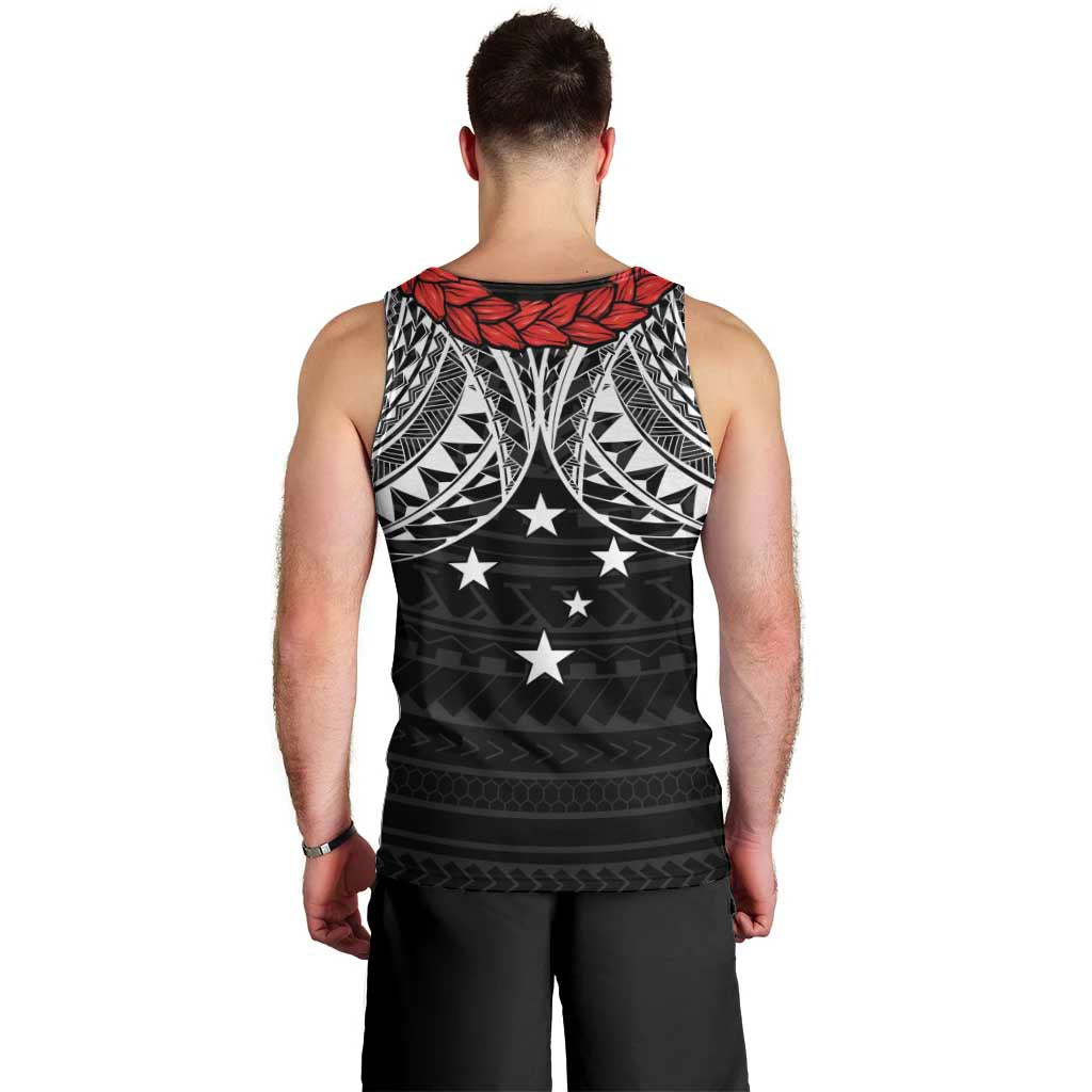 Samoan Tanoa Kava Bowl Ula Fala Men Tank Top Polynesian Tribal Vibe