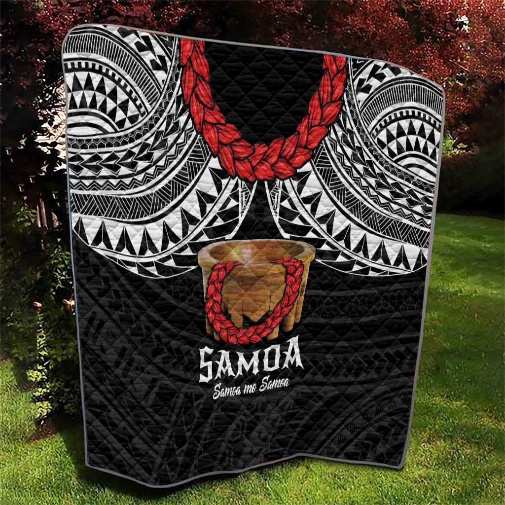 Samoan Tanoa Kava Bowl Ula Fala Quilt Polynesian Tribal Vibe LT9 - Polynesian Pride