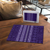 Fiji Marau na Kerisimasi Puzzle Purple Tapa Masi Inspired Christmas - Polynesian Pride