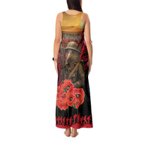 Maori Kiwi Soldier Fern Tattoo ANZAC Day Tank Maxi Dress Lest We Forget