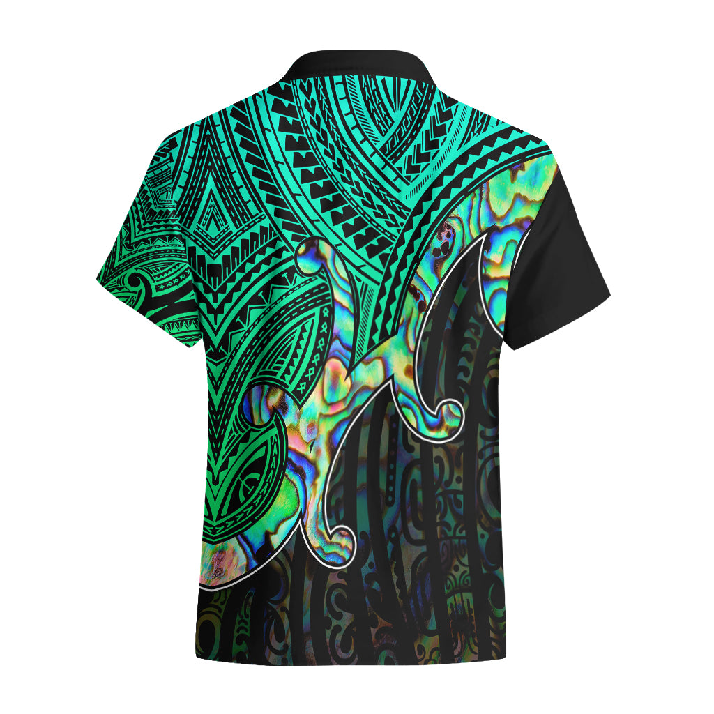 Aotearoa Papua Shell Hawaiian Shirt Maori Tribal Pattern LT9 - Polynesian Pride