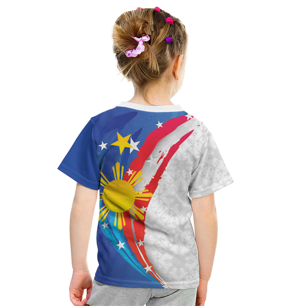 Philippines Flag Day Kid T Shirt Filipino Pride Shines Bright On Flag Day LT9 - Polynesian Pride