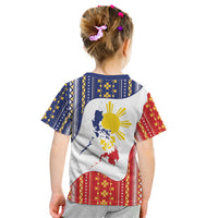 Philippines Flag Day Kid T Shirt Filipino Traditional Igorot Tribal Pattern