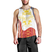 Philippines Flag Day Men Tank Top Filipino Traditional Igorot Tribal Pattern LT9 - Polynesian Pride