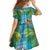5 Oclock Somewhere Family Matching Summer Maxi Dress and Hawaiian Shirt Hawaii Parrots Cocktail Summer Beach Vibe - Polynesian Pride