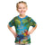 5 Oclock Somewhere Kid T Shirt Hawaii Parrots Cocktail Summer Beach Vibe - Polynesian Pride