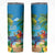 5 Oclock Somewhere Skinny Tumbler Hawaii Parrots Cocktail Summer Beach Vibe - Polynesian Pride