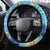 5 Oclock Somewhere Steering Wheel Cover Hawaii Parrots Cocktail Summer Beach Vibe - Polynesian Pride