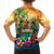 5 Oclock Somewhere Personalized Family Matching Summer Maxi Dress and Hawaiian Shirt Hawaii Parrots Plumeria Summer Vibe - Polynesian Pride