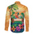 5 Oclock Somewhere Personalized Family Matching Summer Maxi Dress and Hawaiian Shirt Hawaii Parrots Plumeria Summer Vibe - Polynesian Pride