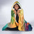5 Oclock Somewhere Personalized Hooded Blanket Hawaii Parrots Plumeria Summer Vibe - Polynesian Pride