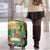 5 Oclock Somewhere Personalized Luggage Cover Hawaii Parrots Plumeria Summer Vibe - Polynesian Pride