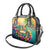 5 Oclock Somewhere Personalized Shoulder Handbag Hawaii Parrots Plumeria Summer Vibe - Polynesian Pride