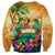 5 Oclock Somewhere Personalized Sweatshirt Hawaii Parrots Plumeria Summer Vibe - Polynesian Pride