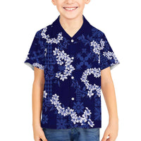 Mokihana Maile and Ilima Leis Family Matching Puletasi and Hawaiian Shirt Uliuli Hawaiian Tapa Quilt Pattern - Polynesian Pride