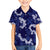 Mokihana Maile and Ilima Leis Family Matching Short Sleeve Bodycon Dress and Hawaiian Shirt Uliuli Hawaiian Tapa Quilt Pattern - Polynesian Pride