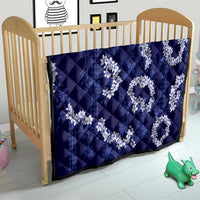 Mokihana Maile and Ilima Leis Quilt Uliuli Hawaiian Tapa Quilt Pattern - Polynesian Pride