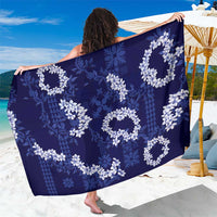 Mokihana Maile and Ilima Leis Sarong Uliuli Hawaiian Tapa Quilt Pattern - Polynesian Pride